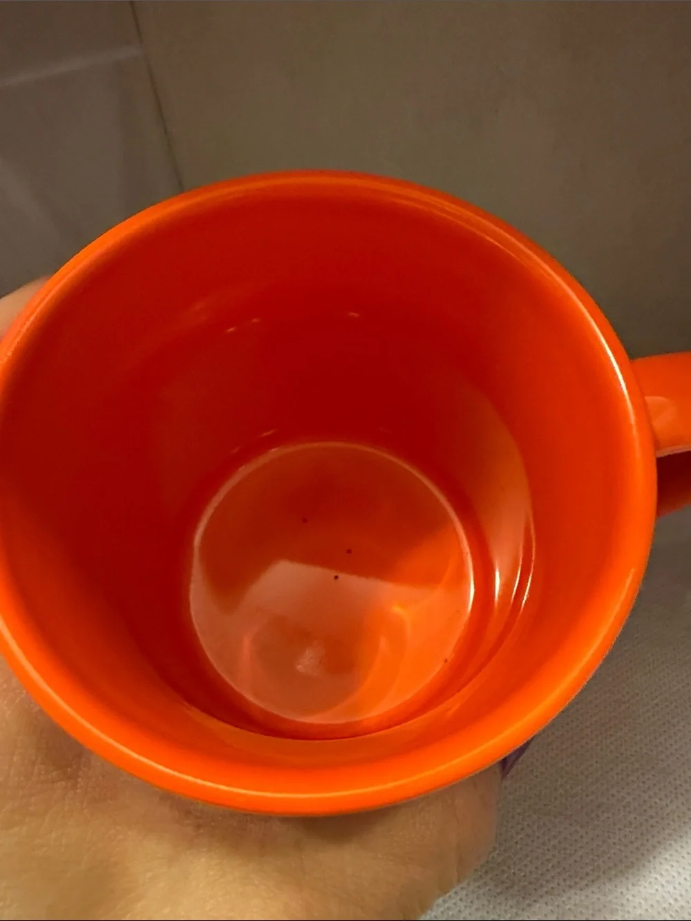 Reese's Orange Logo Ceramic Coffee Mug - Branded Hot Beverage Cup